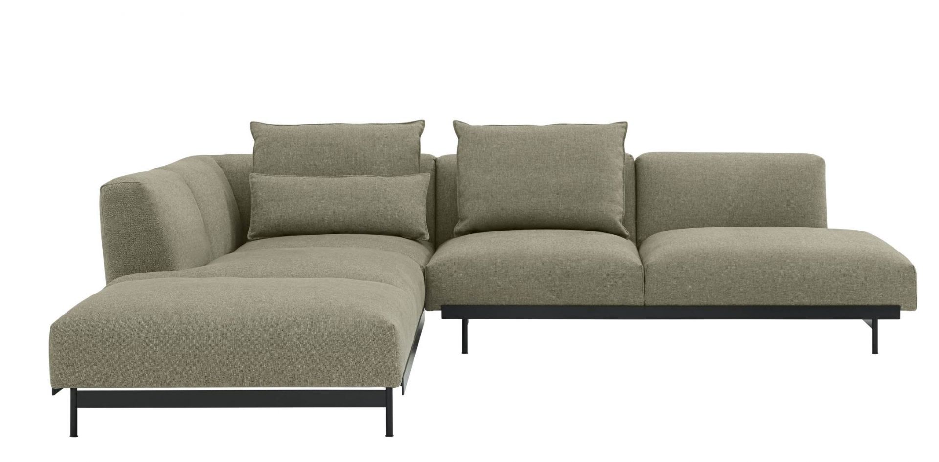 In Situ Modular Sofa 3-Sitzer Chaise Longue Muuto