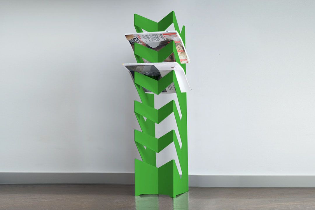 News Boden Zeitungsständer Radius