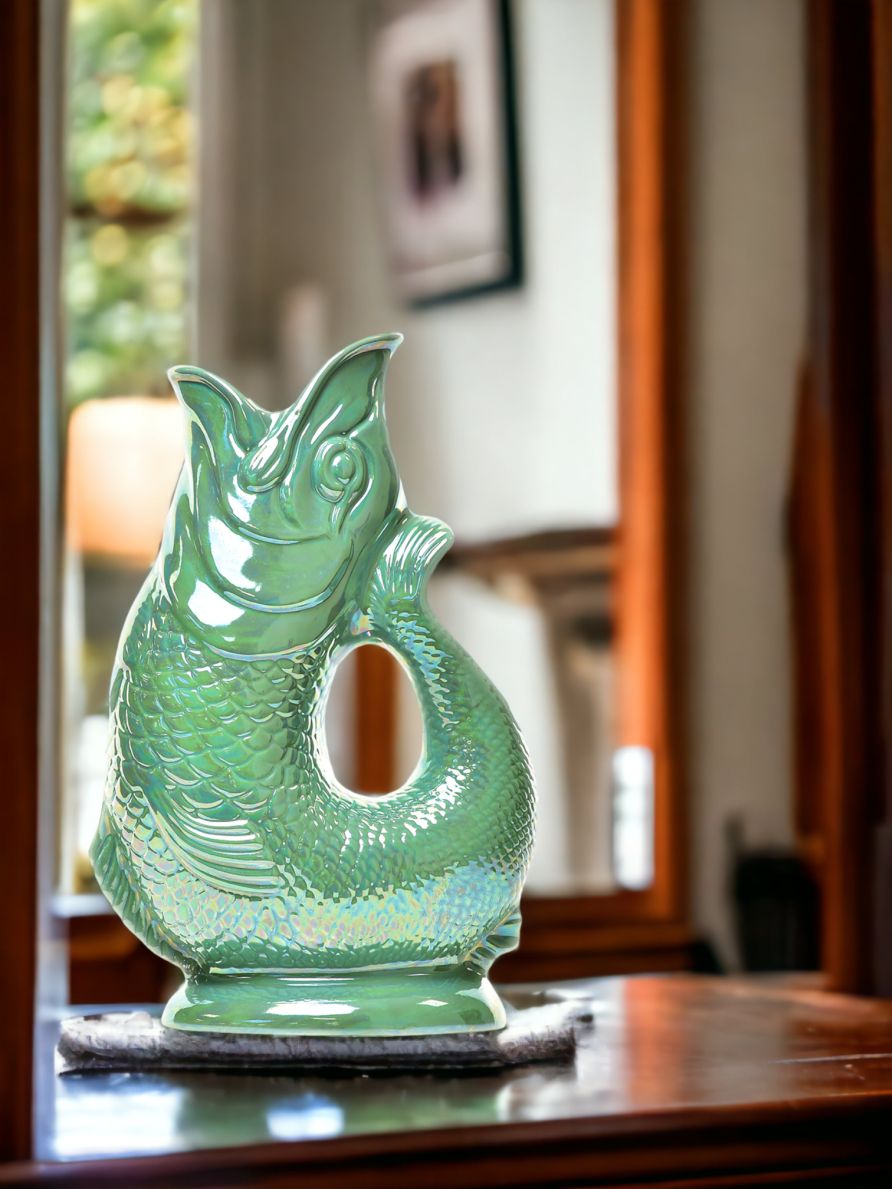 Gluckigluck Karaffe Sea green Lustre Gluckigluck Karaffe Sea green Lustre