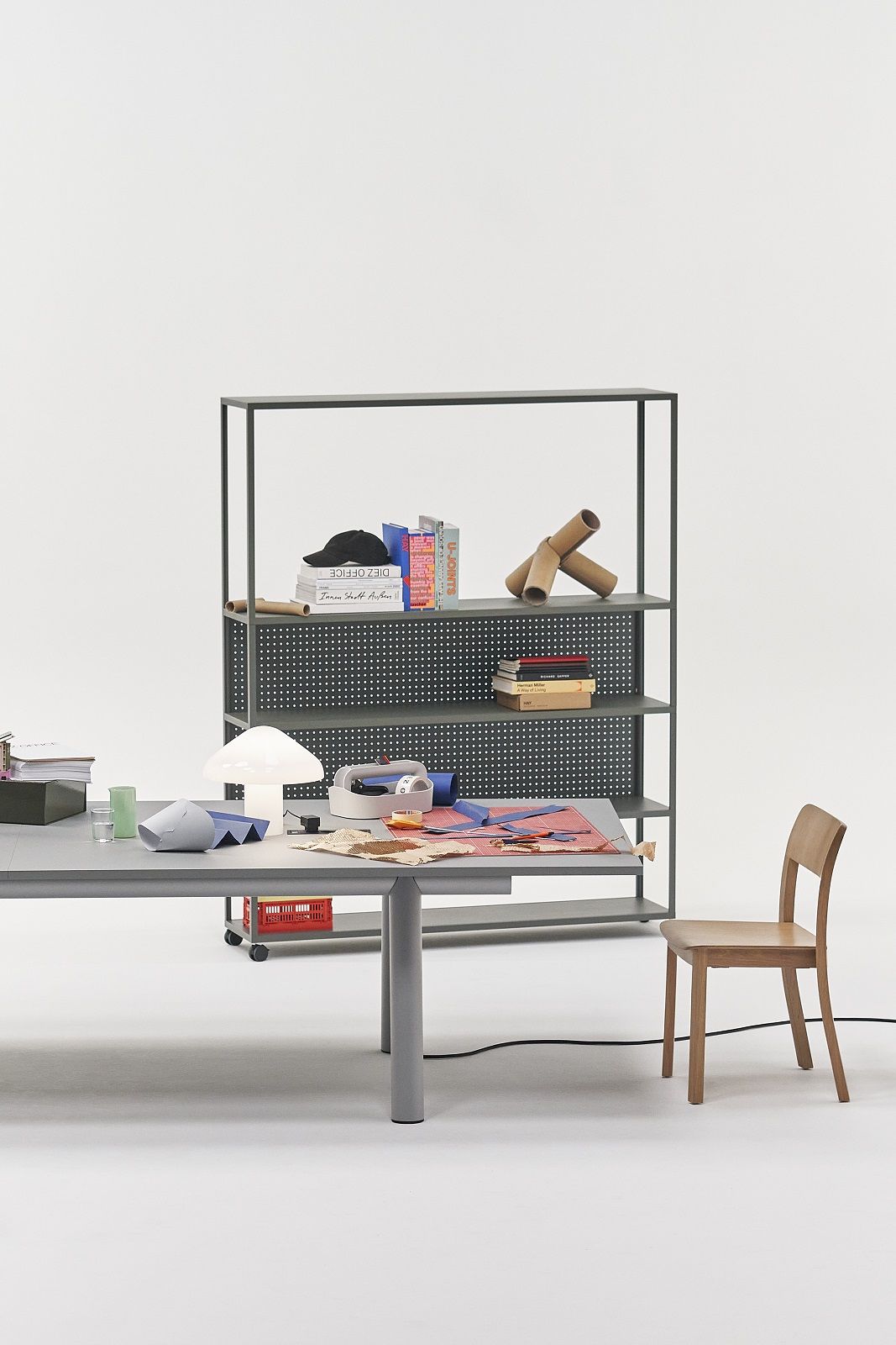 Boa Table Tisch / Konferenztisch B 350 x T 128 x H 75 cm Hay  
