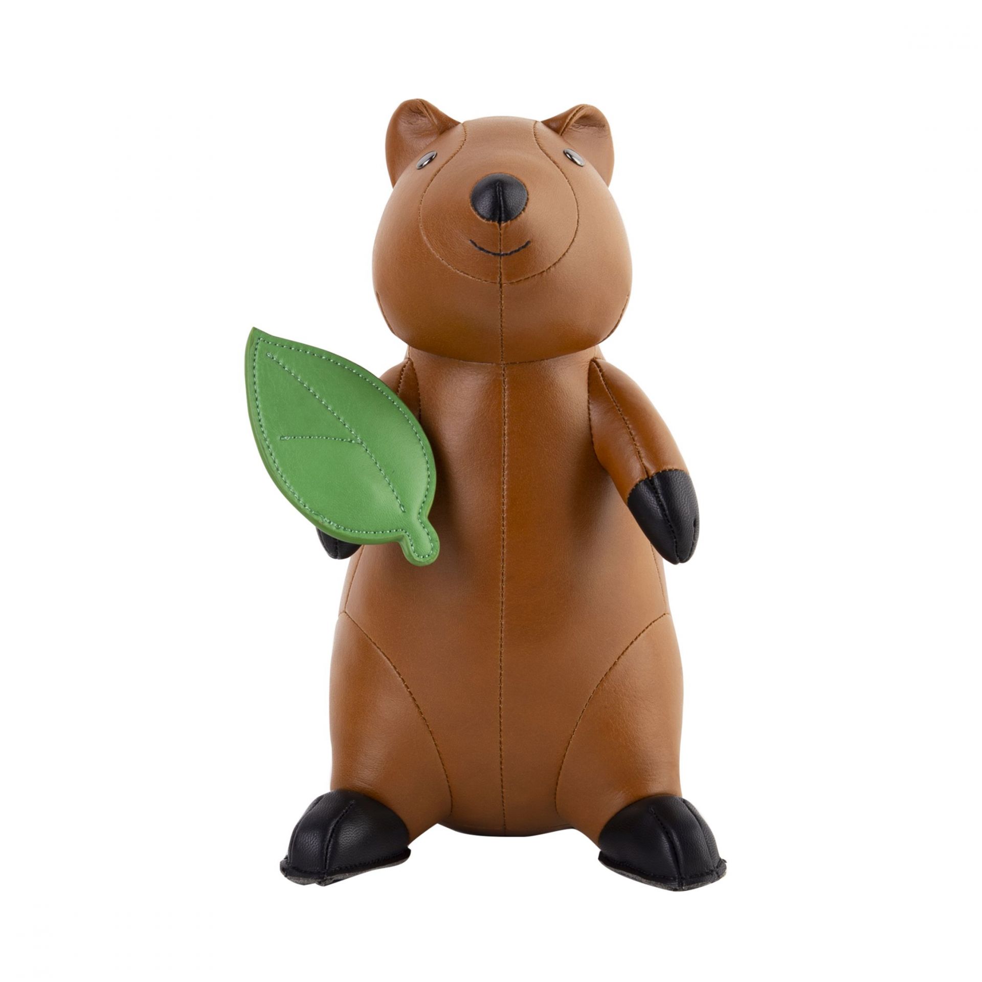 Buchstütze Quokka Tan/Schwarz Züny