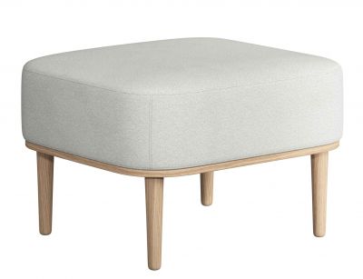 Serena Pouf Ottoman Eiche natur novoform 