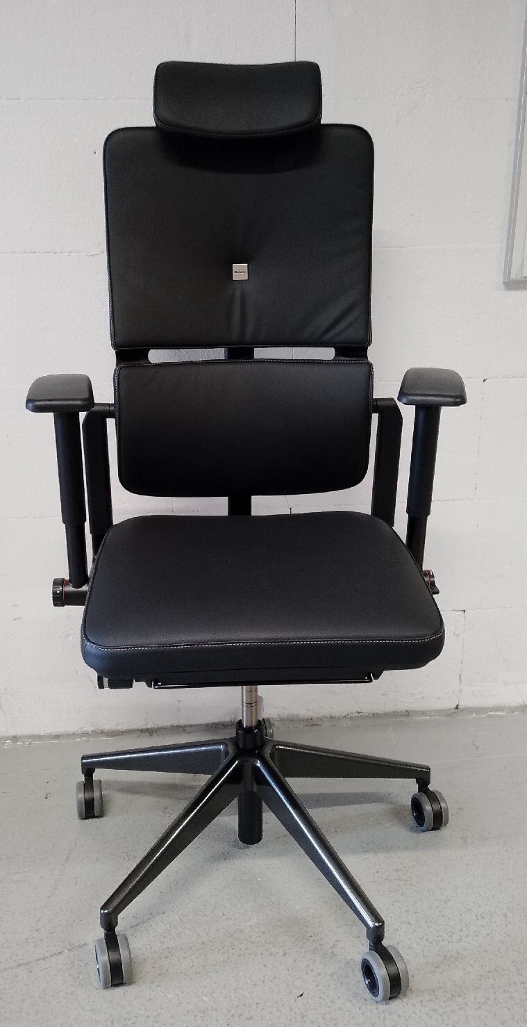 Please Bürodrehstuhl / Arbeitsstuhl mit Kopfstütze Steelcase AUSSTELLUNGSSTÜCK / GEBRAUCHTMÖBEL