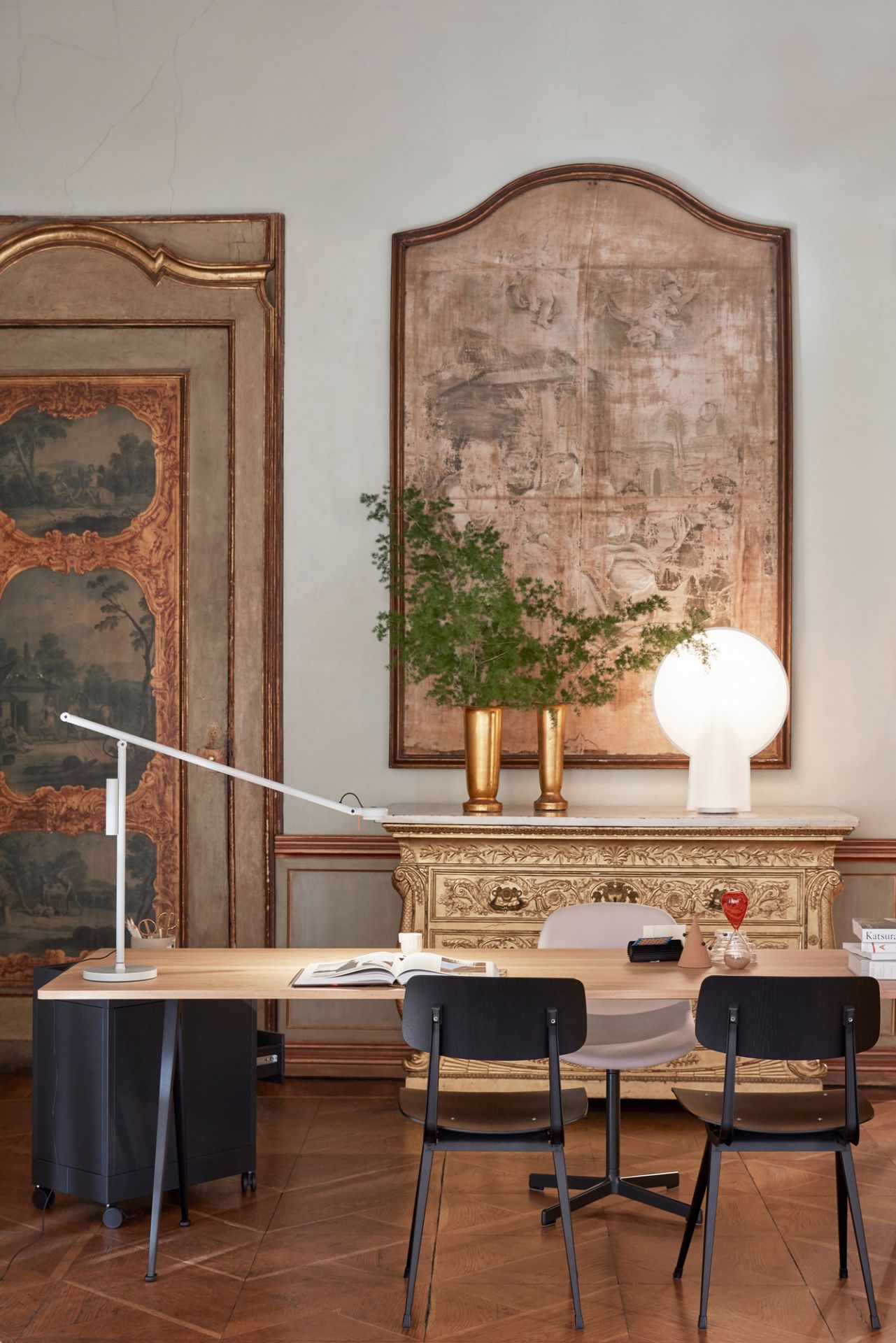 Fifty-fifty Table Lamp Tischleuchte groß Hay