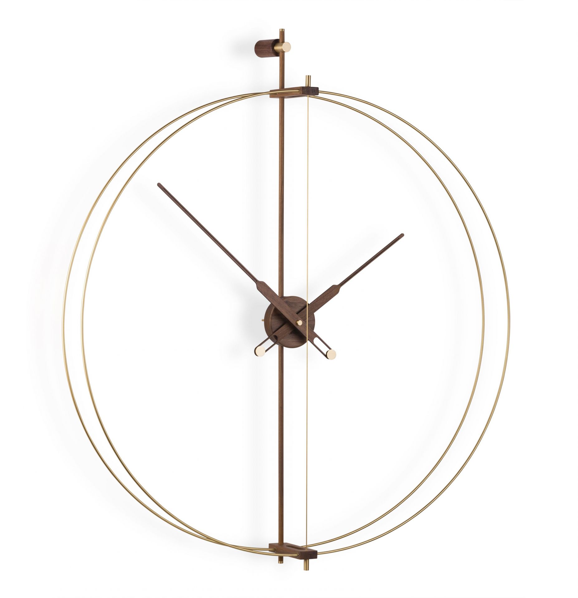 Barcelona Premium Gold Uhr Ø90cm Nomon