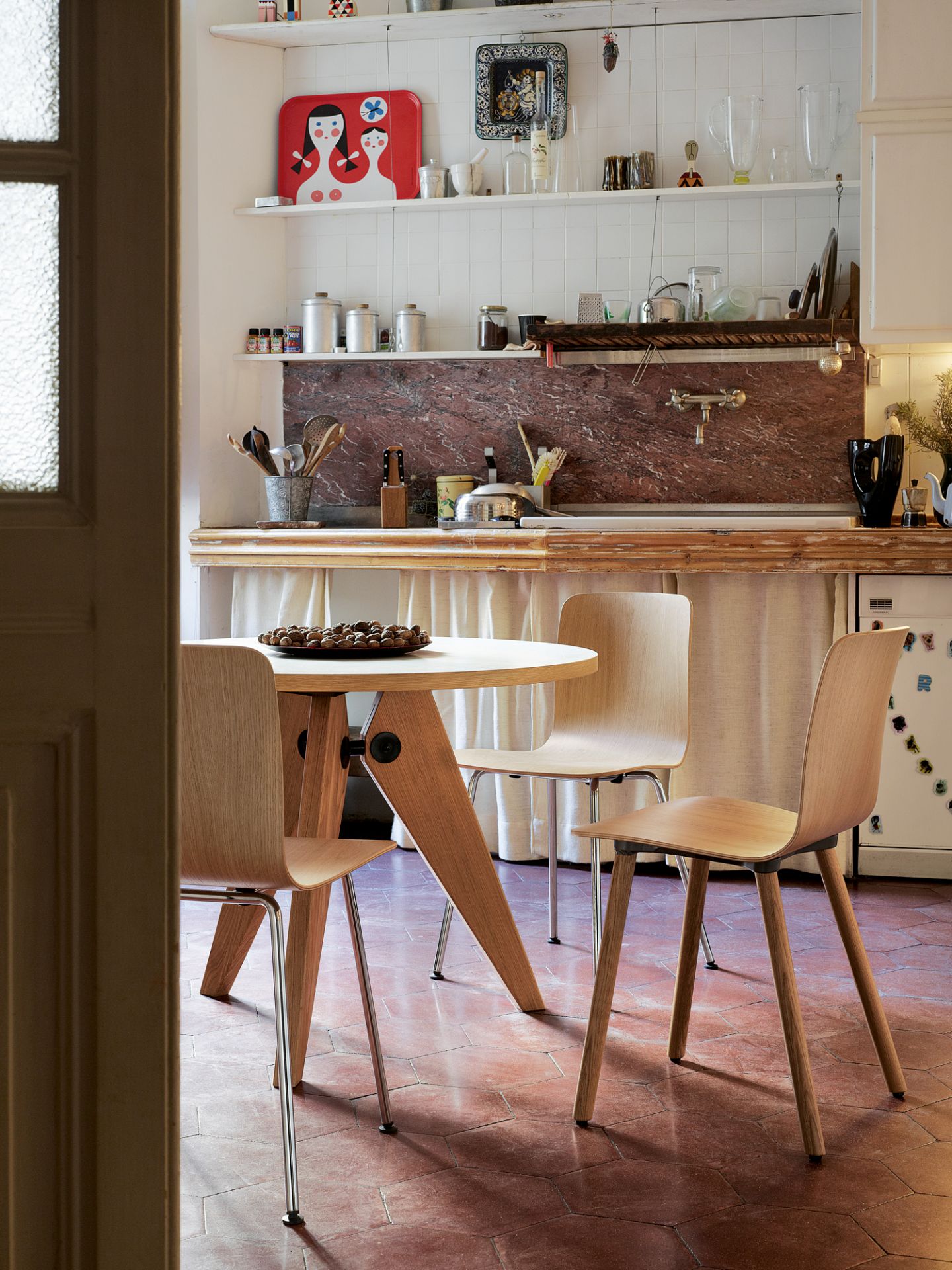 Hal Ply Wood Stuhl Vitra