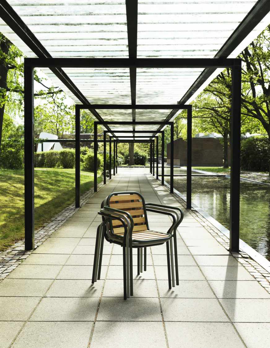Vig Armchair Wood Armlehnstuhl Outdoor Normann Copenhagen