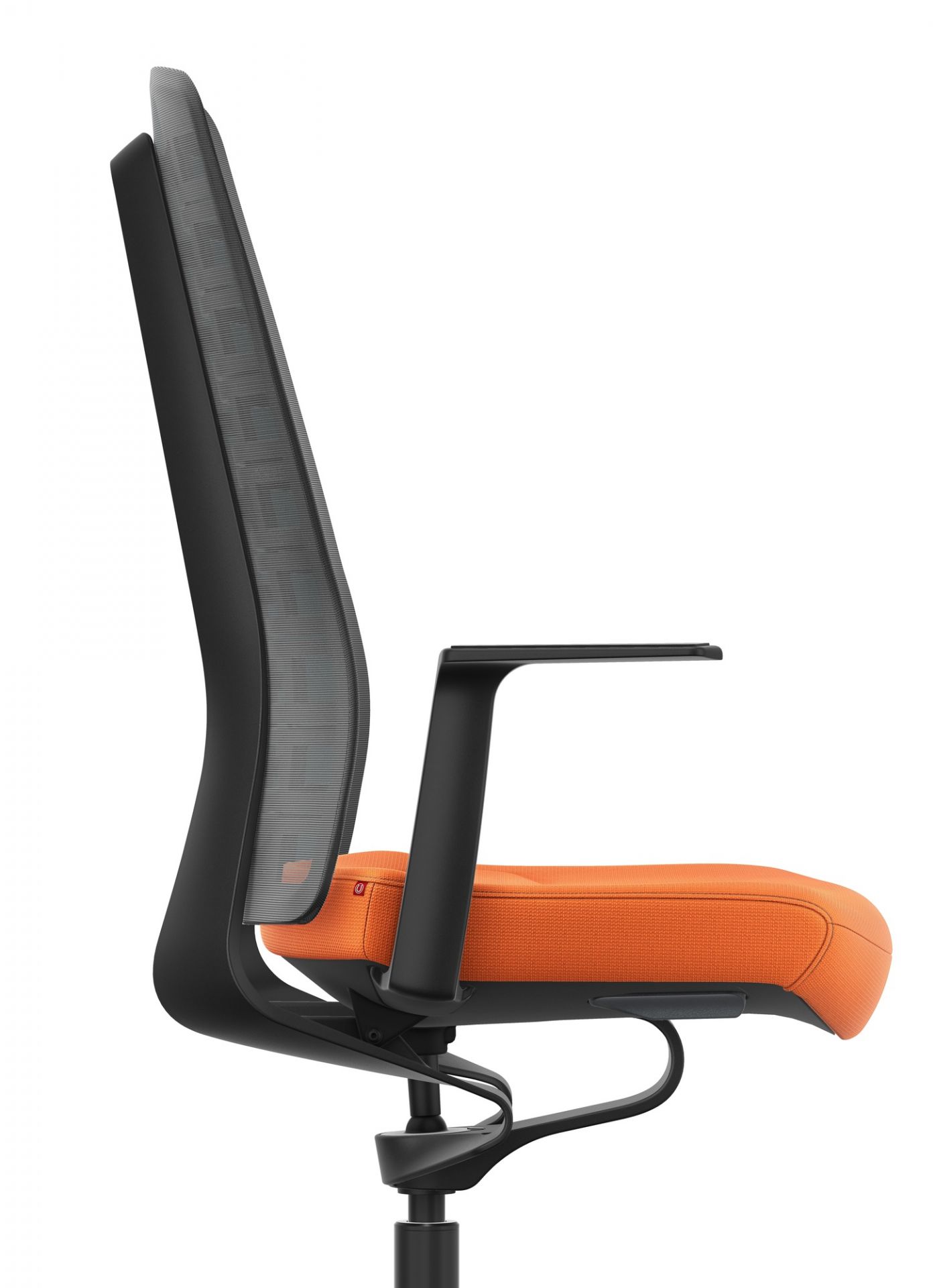 Pure Edition Active Bürodrehstuhl Interstuhl Anthrazit-orange