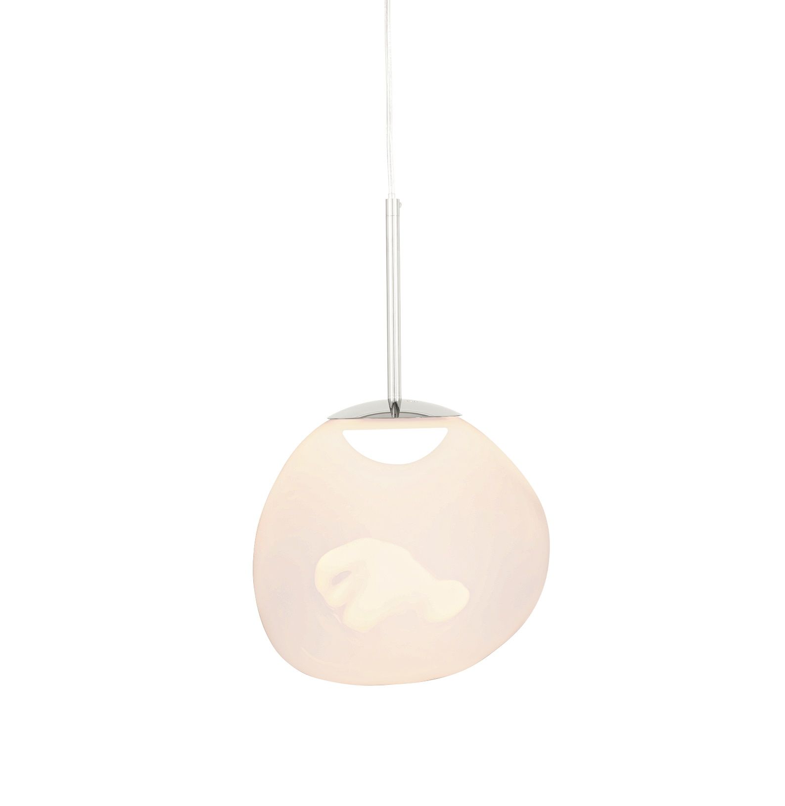 Melt Mini Pendelleuchte Silber Tom Dixon