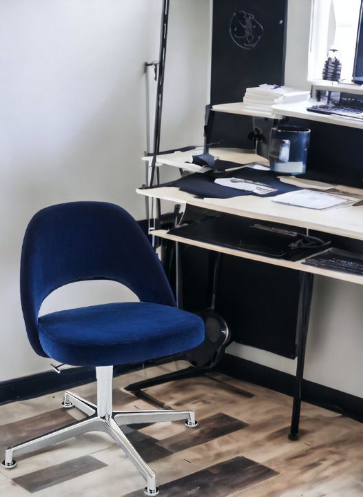 Saarinen Relax Konferenzstuhl 4-Stern Drehfuß ohne Armlehne Knoll Interntional