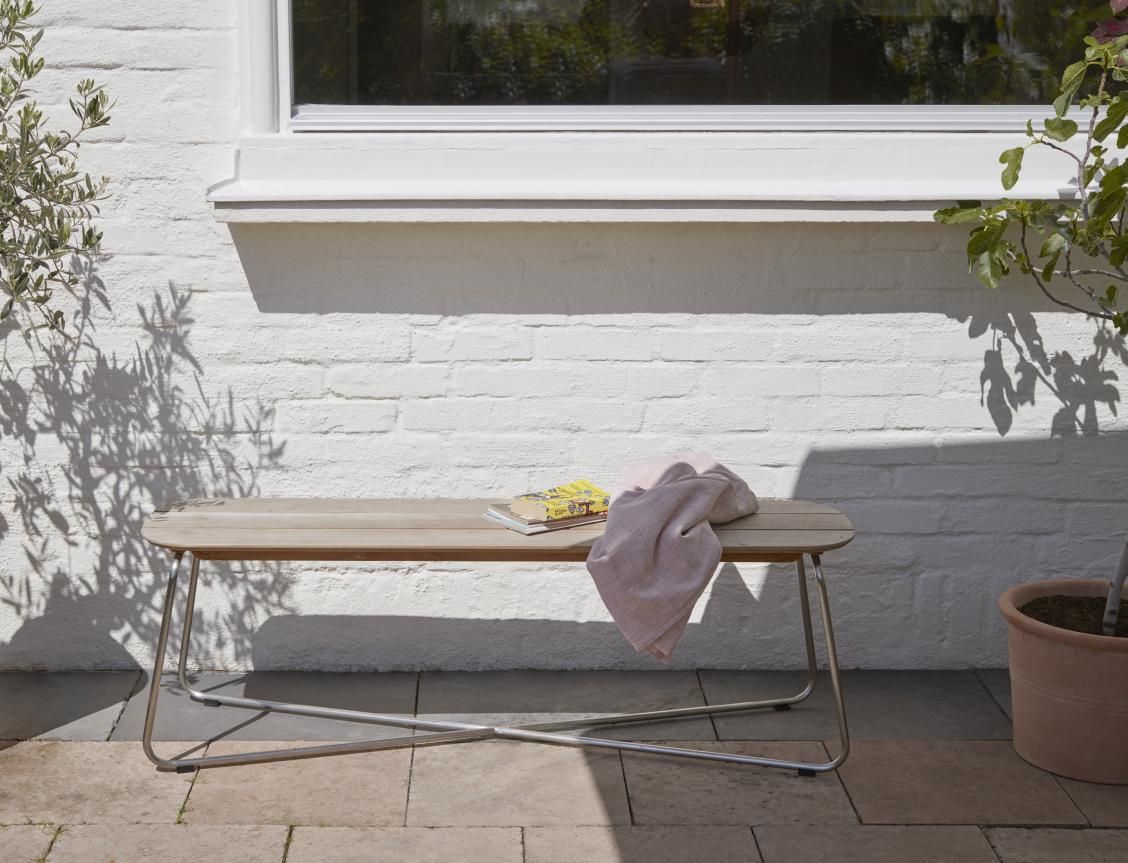 Lilium Bench Bank Outdoor Skagerak by Fritz Hansen