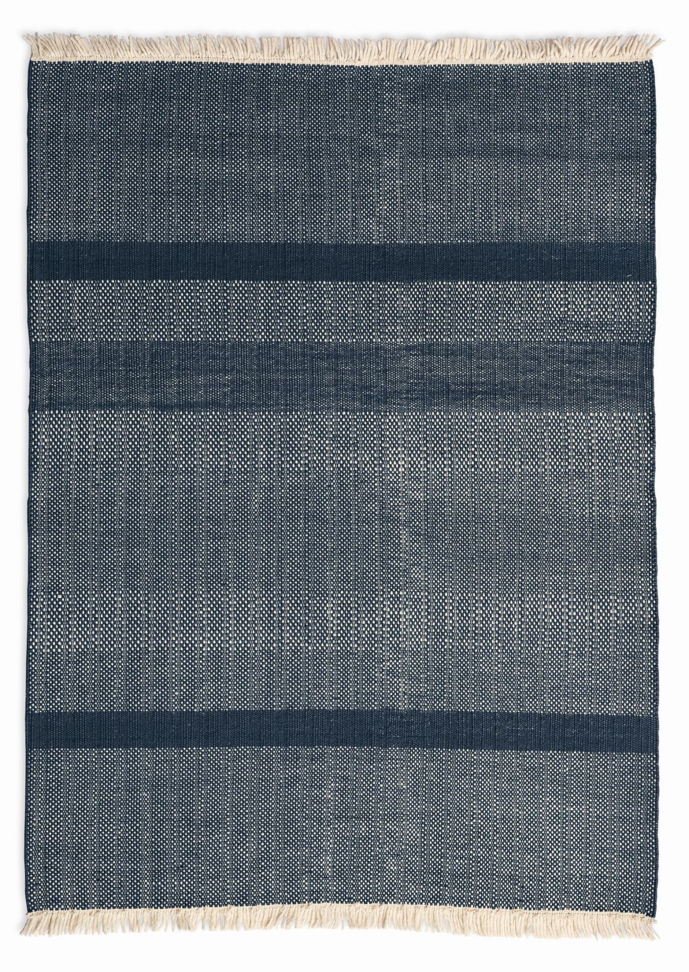 Tres Texture Teppich Blau 170x240 cm Nanimarquina