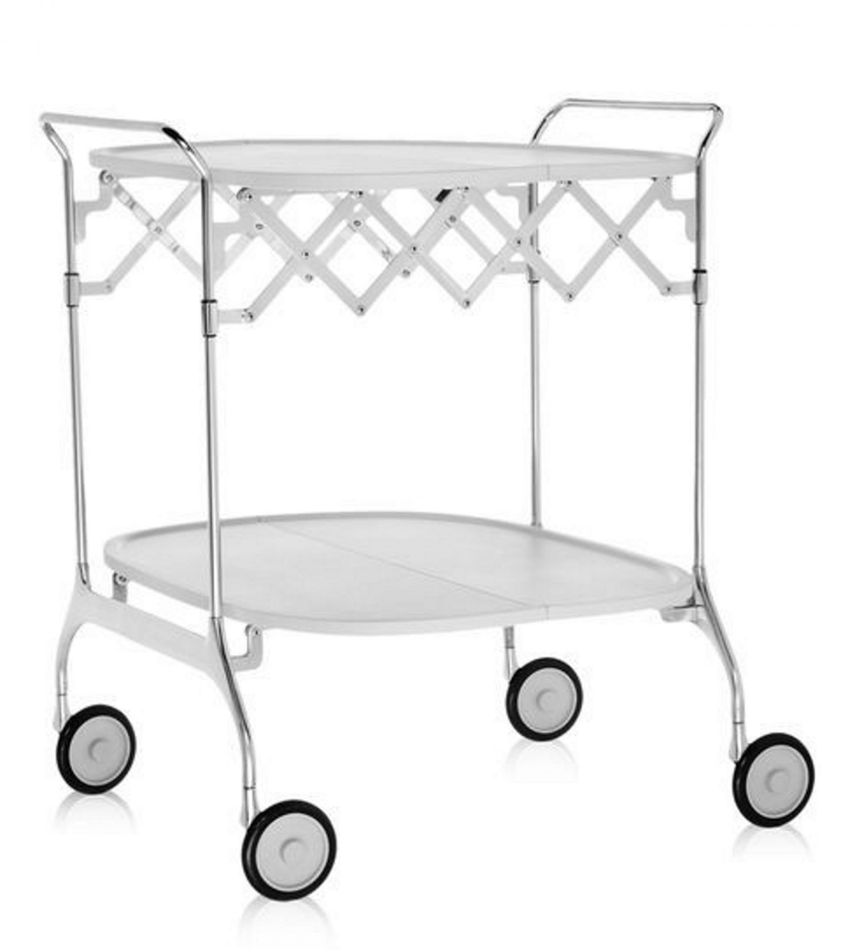 Gastone Servierwagen Kartell-weiß