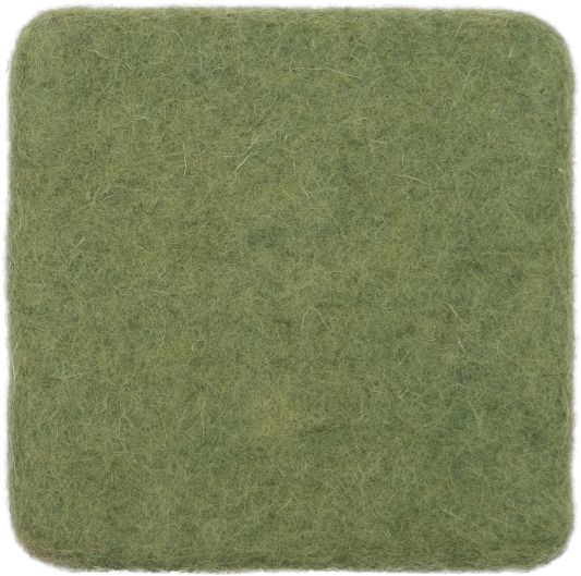 Mono Rechteckig Filzteppich 180 x 260 cm myfelt Kaspar (grün)