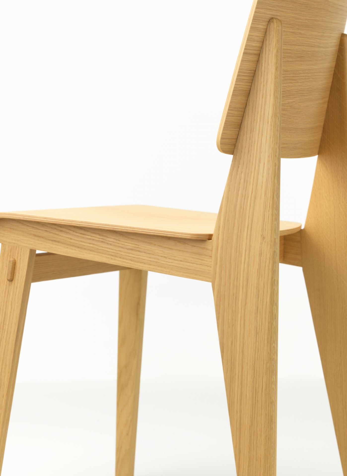Chaise Tout Bois Stuhl Vitra