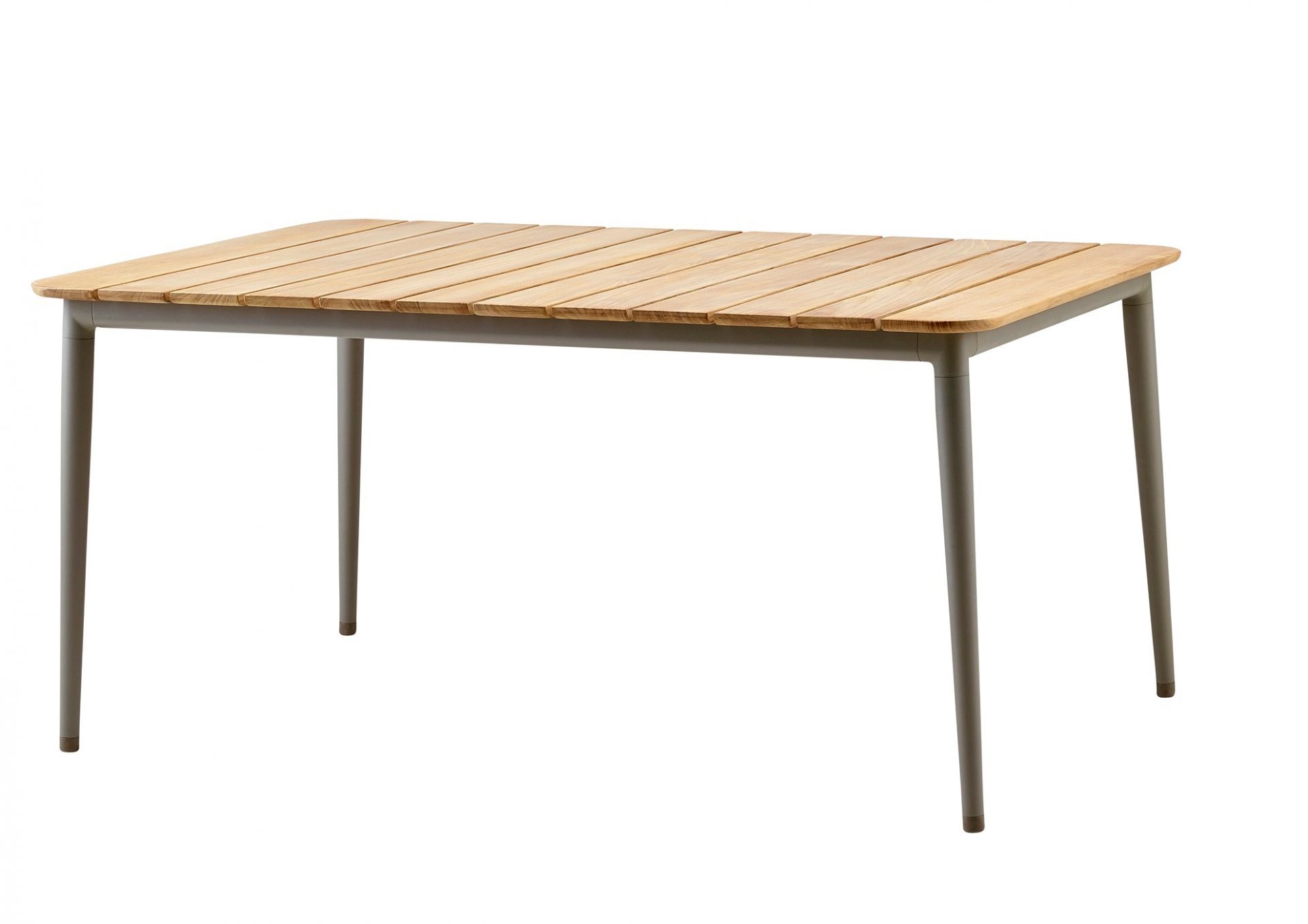 Core Outdoor Esstisch teak Cane-Line klein taupe