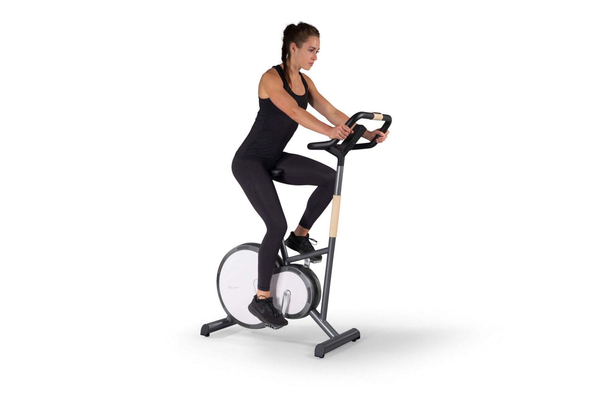 Ergometer PURE Stil-Fit Walnuss-Schwarz Ergometer PURE Stil-Fit Walnuss-Schwarz
