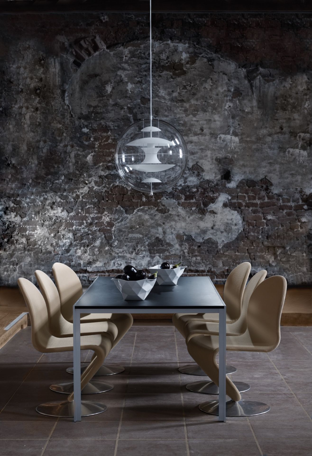 VP Globe Glass Pendelleuchte Verpan