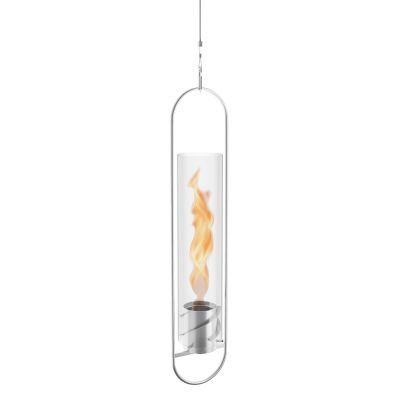 Spin 120 Windlicht/ Hängefeuer silber höfats EINZELSTÜCK