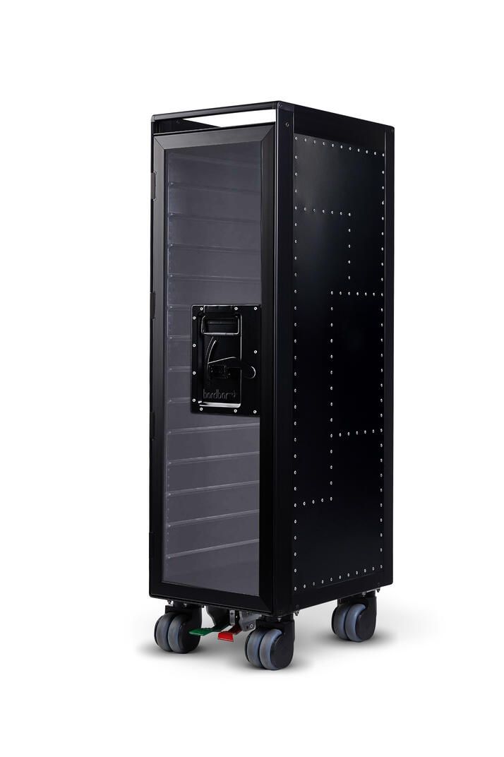 Rivet Rocker Black Classic Flugzeugtrolley Bordbar