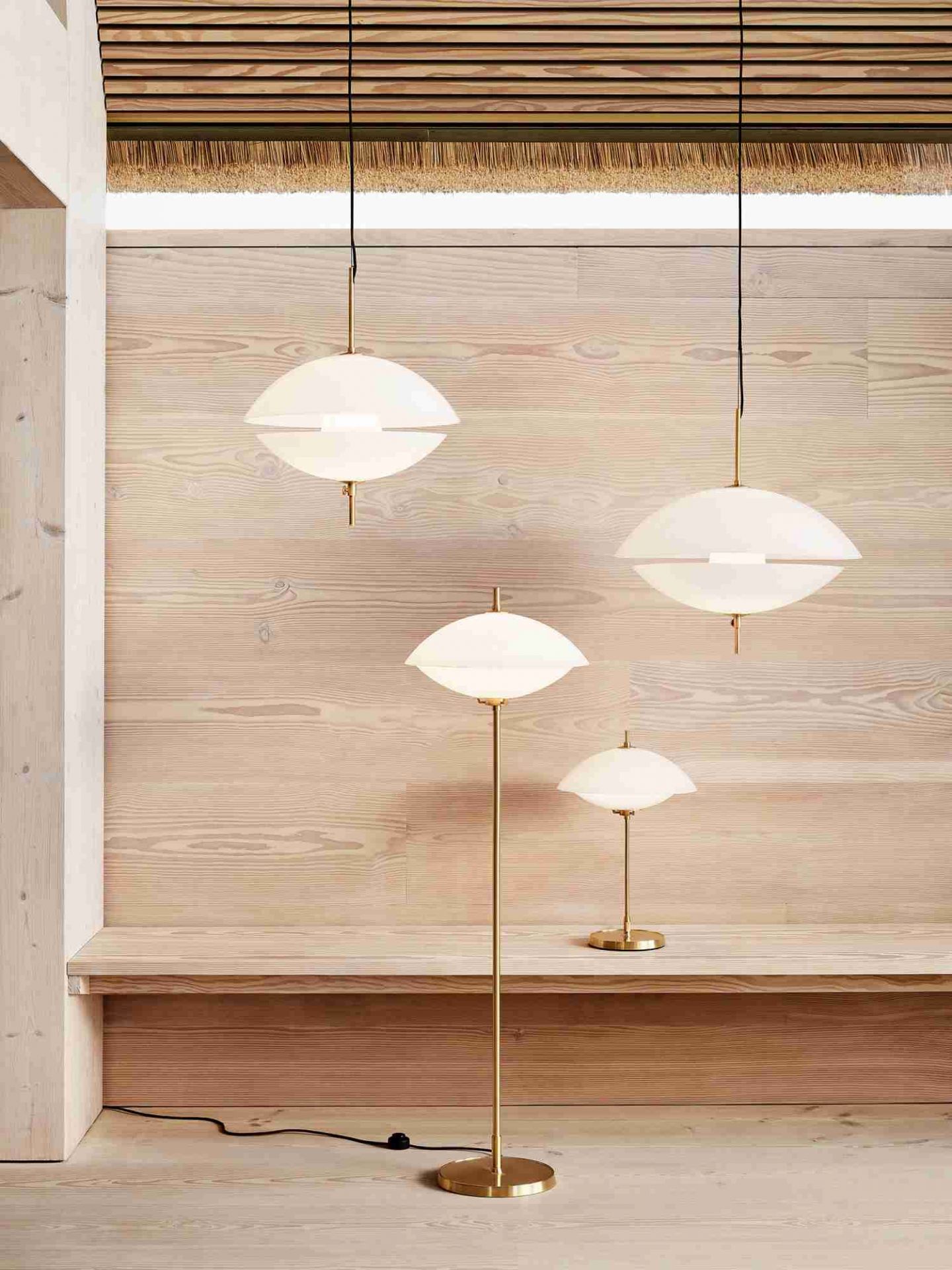 Clam Table lamp Tischleuchte Fritz Hansen
