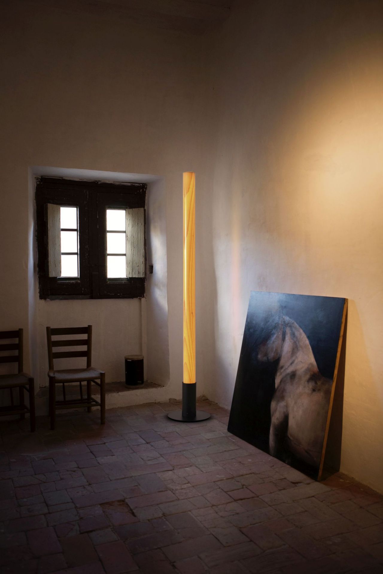 Estela Stehleuchte Buche LZF Lamps