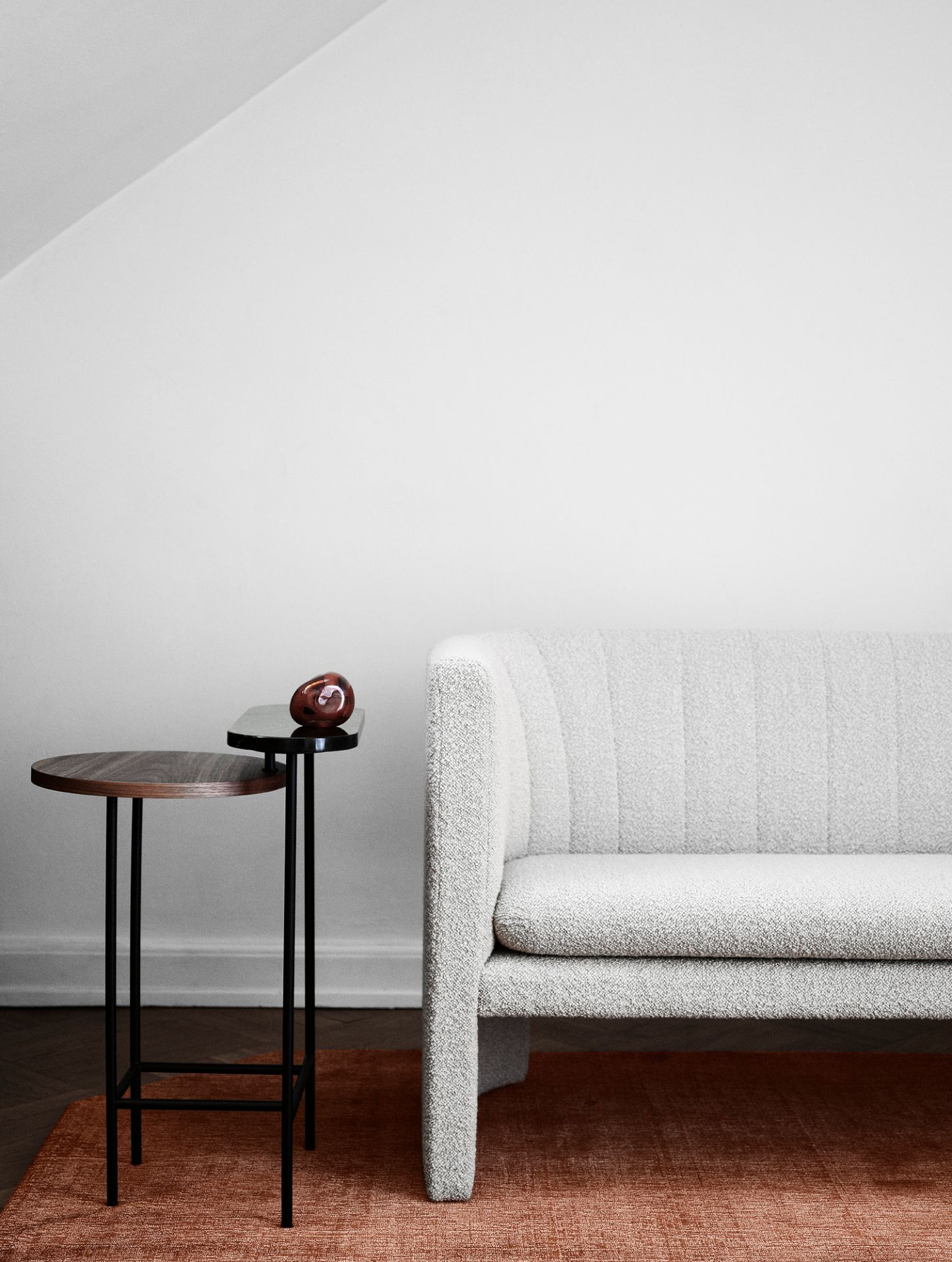Loafer 2-Sitzer Sofa SC25 AndTradition
