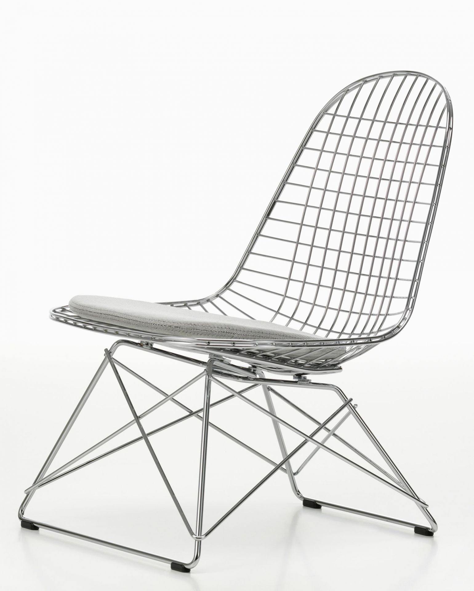 LKR-5 Wire Chair Stuhl mit Sitzkissen Vitra
