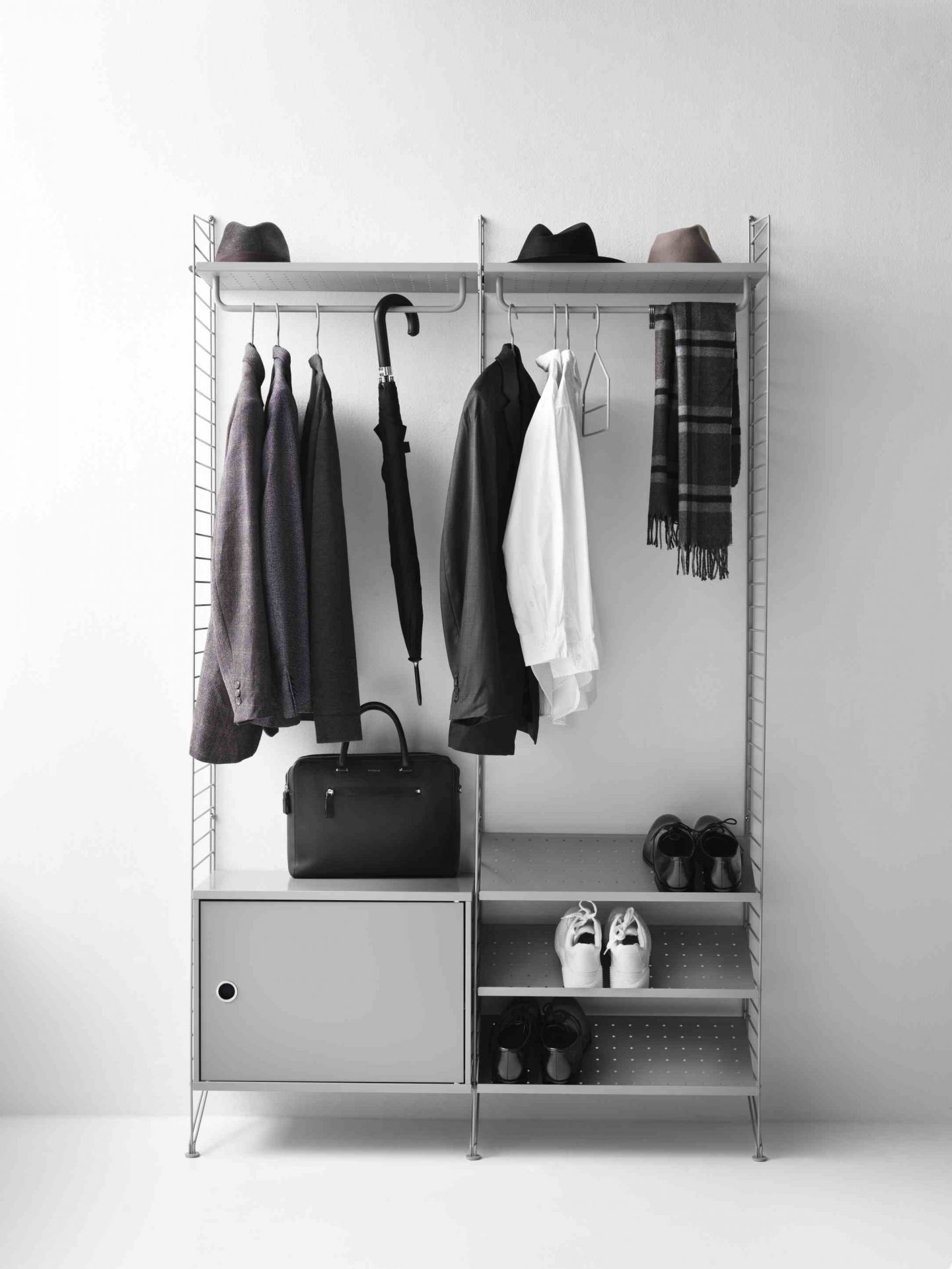 String Schlafzimmer Boden Regalsystem C String Furniture 