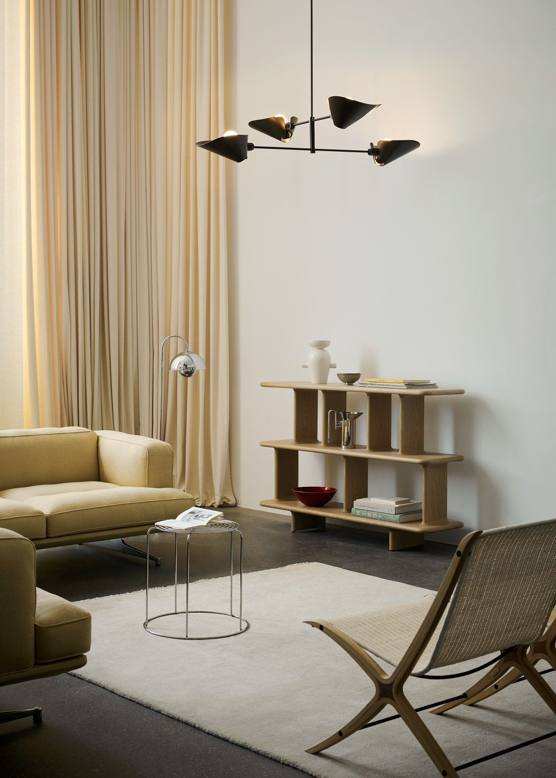 Bonnet SC91, SC92 & SC93 Pendant lamp Pendellechte AndTradition