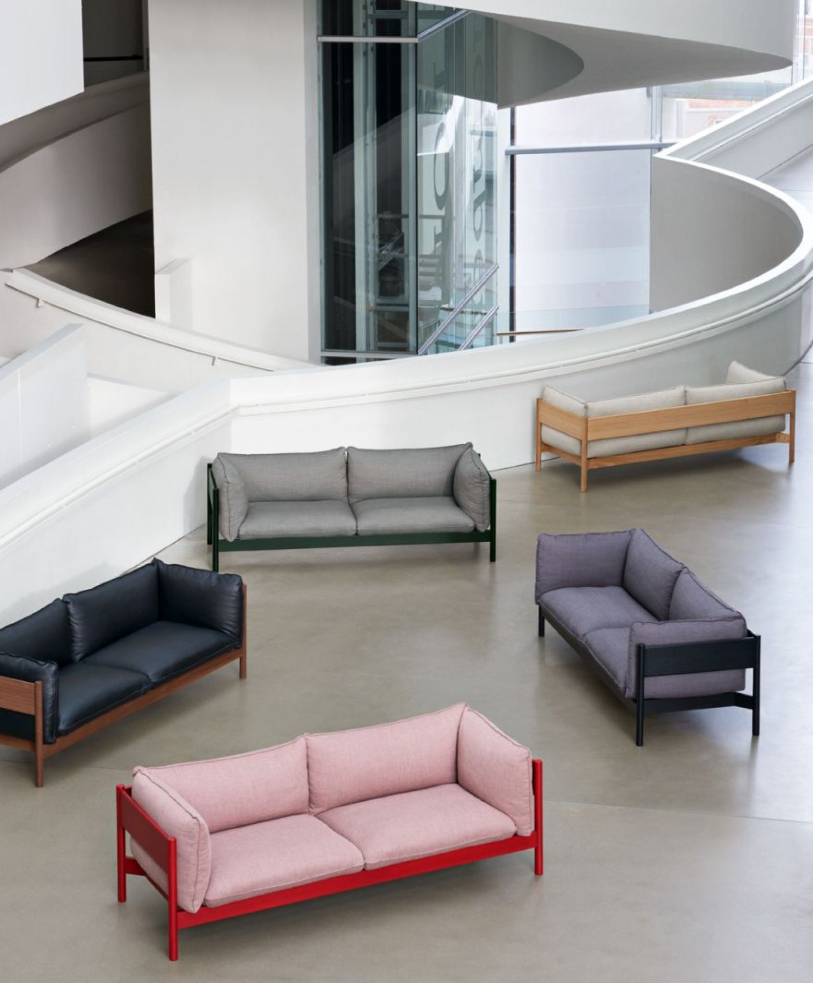 Arbour Eco 3-Sitzer-Sofa Hay