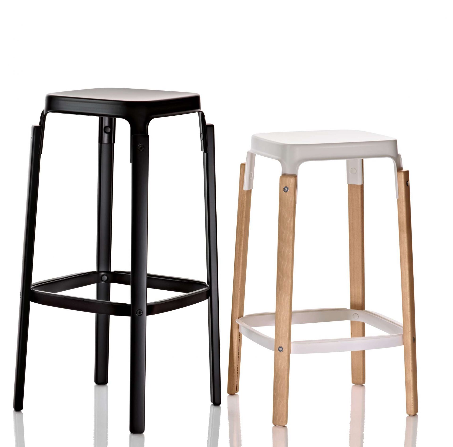 Steelwood Stool Barhocker H 78 cm Magis