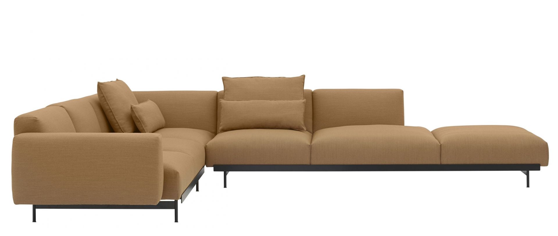 In Situ Modular Sofa 3-Sitzer Chaise Longue Muuto