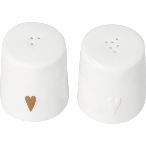 Salz- & Pfefferstreuer Herz Räder