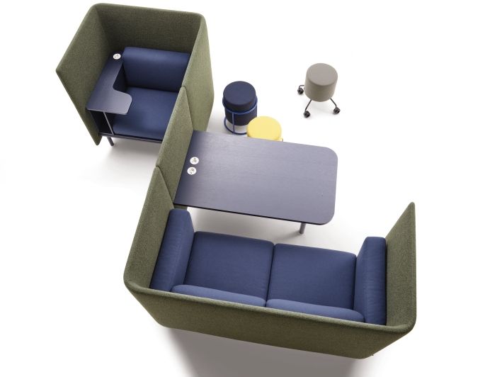 Floater 2-Sitzer Sofa Cor
