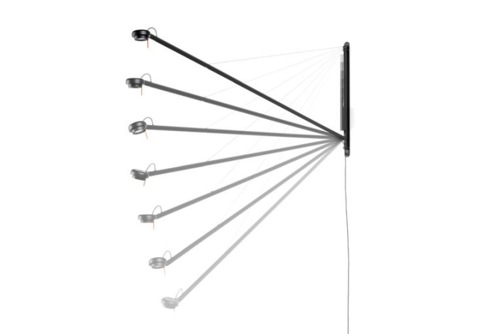 Fifty-Fifty Wall Lamp Wandleuchte Hay 