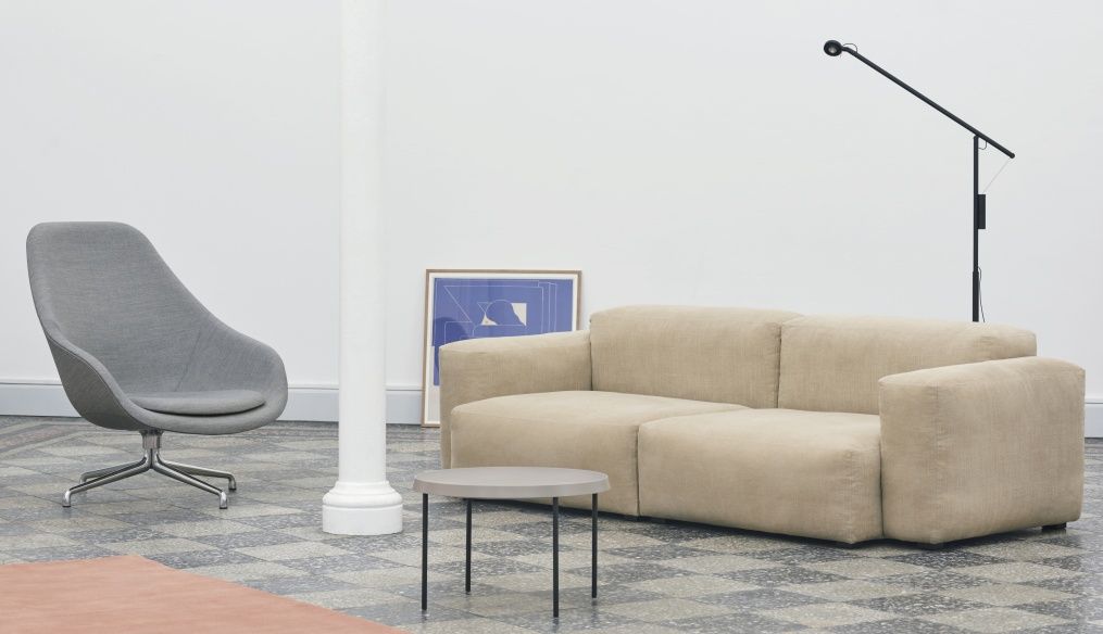 Mags Soft Sofa 2,5 Sitzer Combination 1 Low Armrest Hay