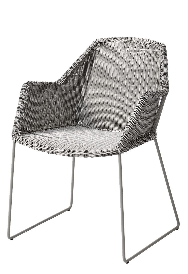 Breeze Outdoor Stuhl Kufengestell 2-er Set Cane-Line Taupe