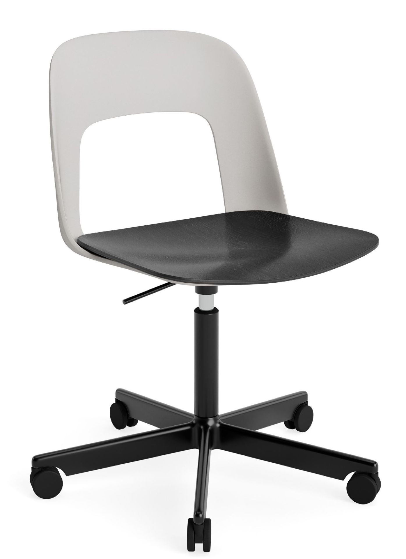 Layout Side Chair 142 5-Stern Drehfuß Stuhl Hay
