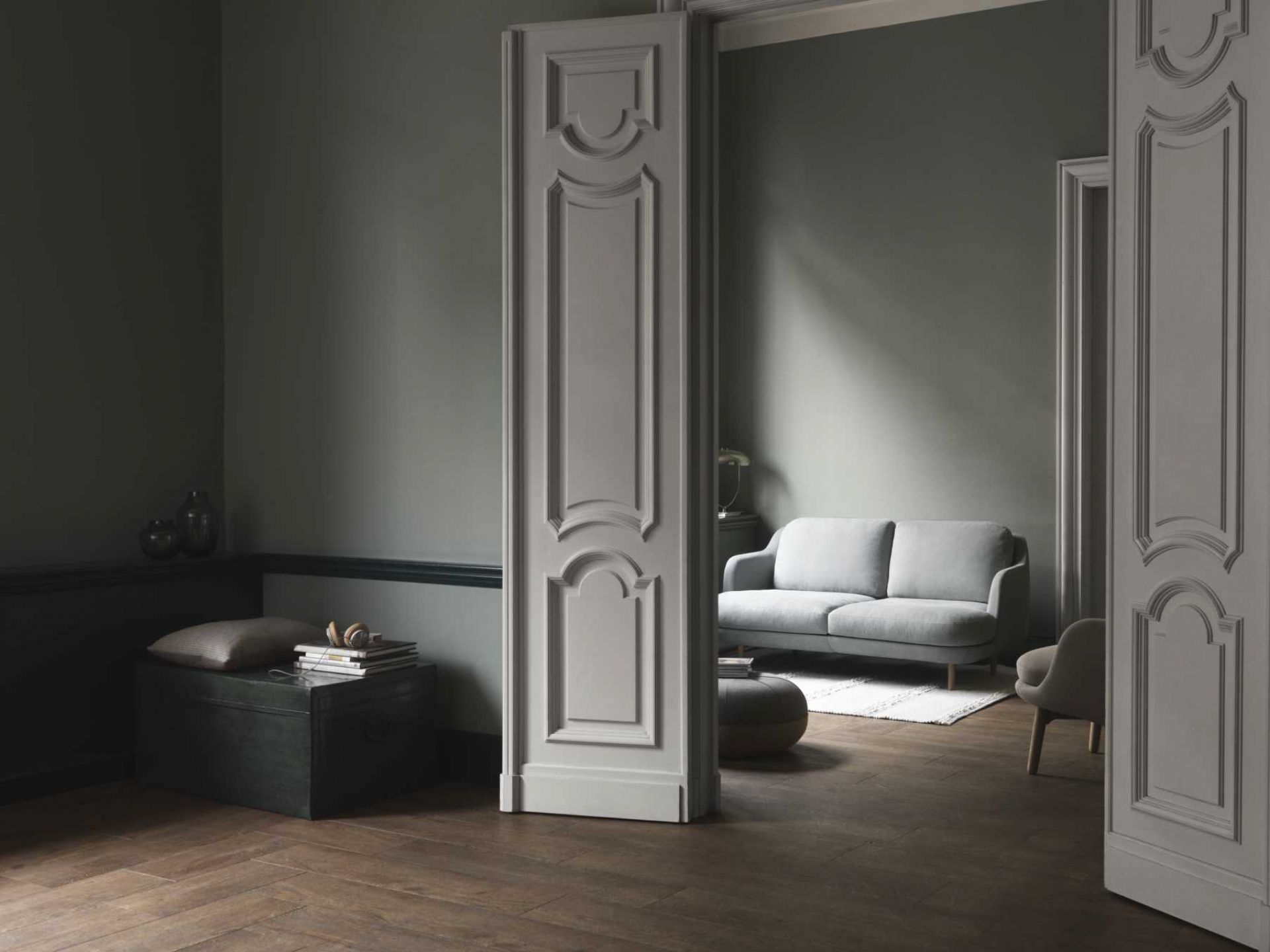Lune 2-Sitzer Sofa Fritz Hansen