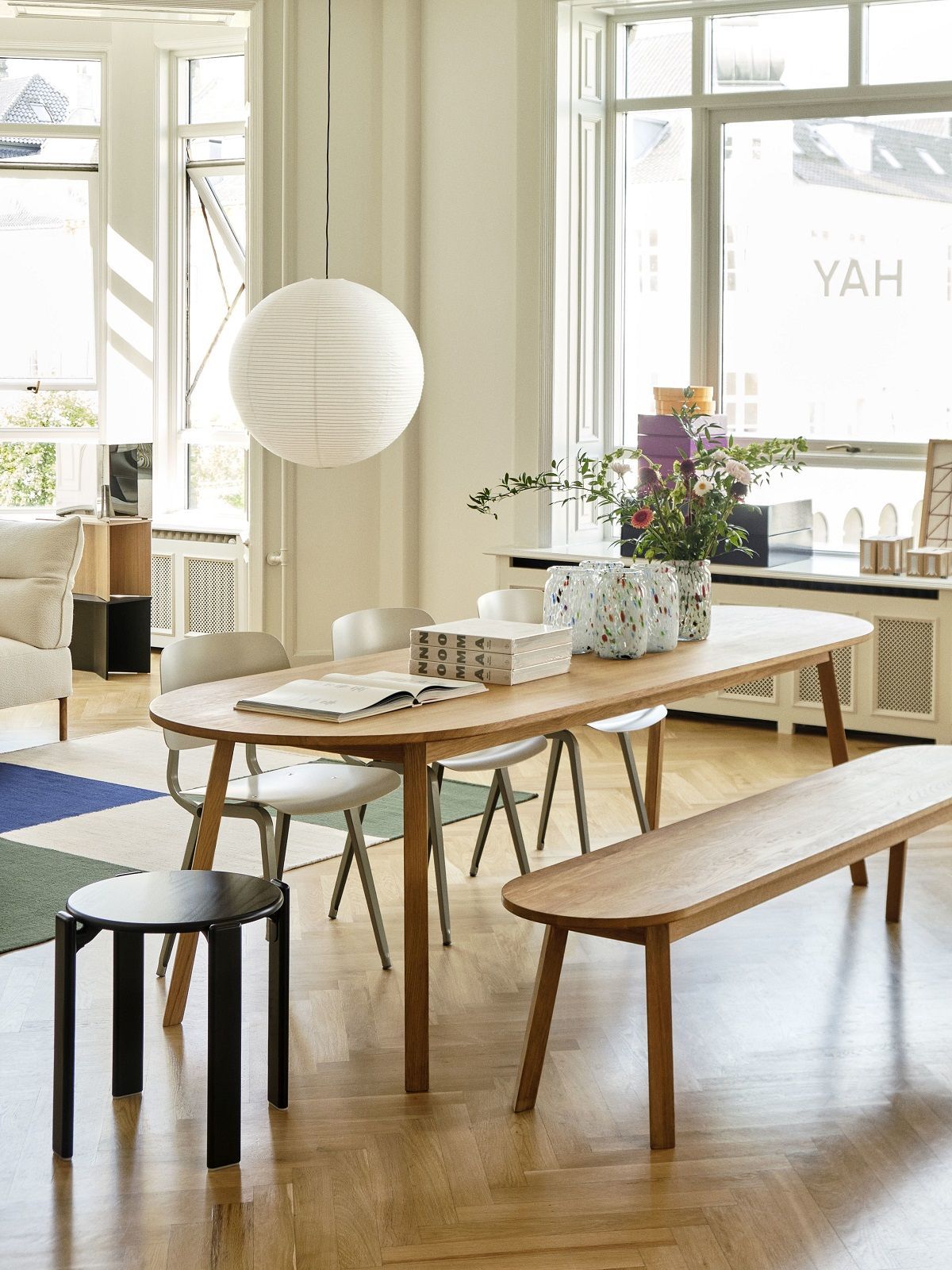 Triangle Leg Table Esstisch Hay Triangle Leg Table Esstisch Hay