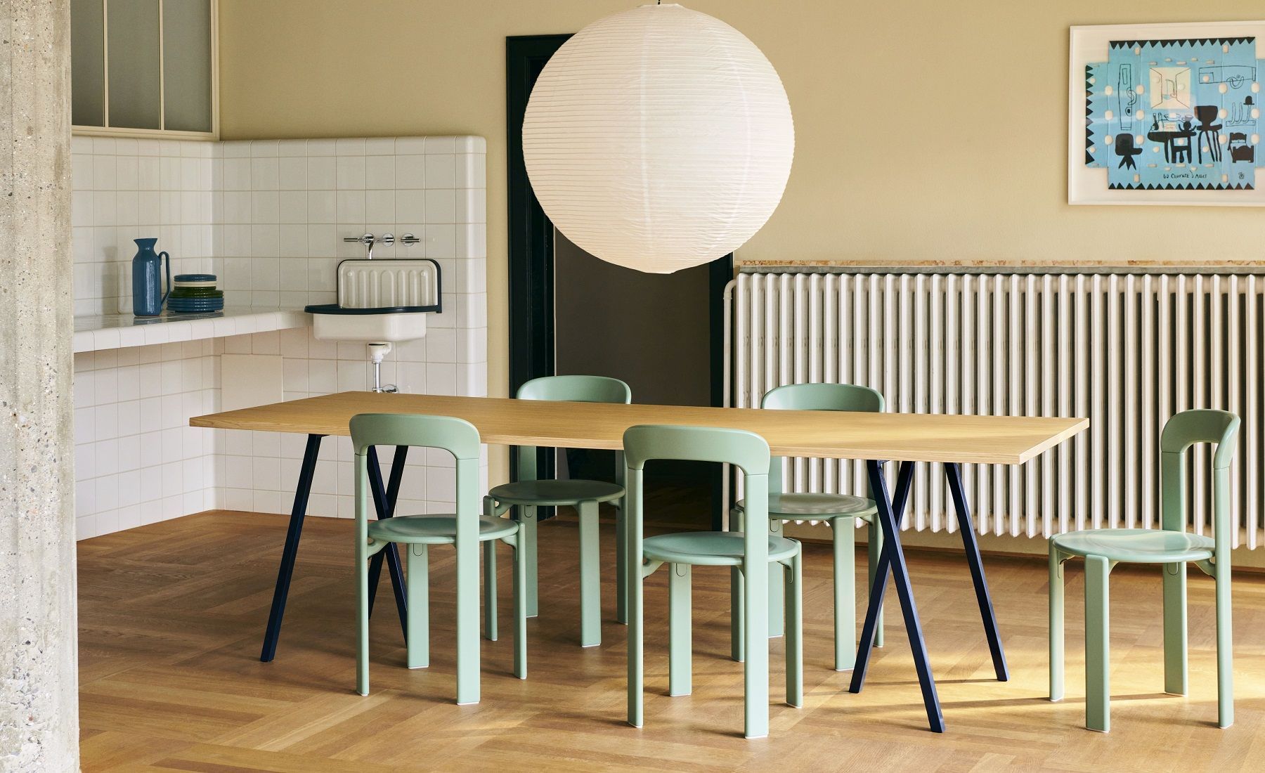 Loop Stand Table Inclusive Support Tisch / Esstisch 250 Hay