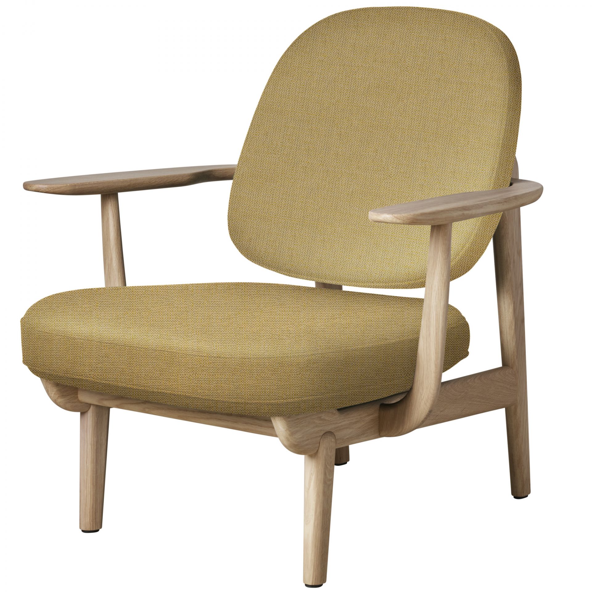Fred Loungesessel Eiche klar lackiert Fritz Hansen