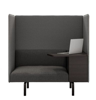 Muud Silent Sessel mit Schreibtablar Walter Knoll
