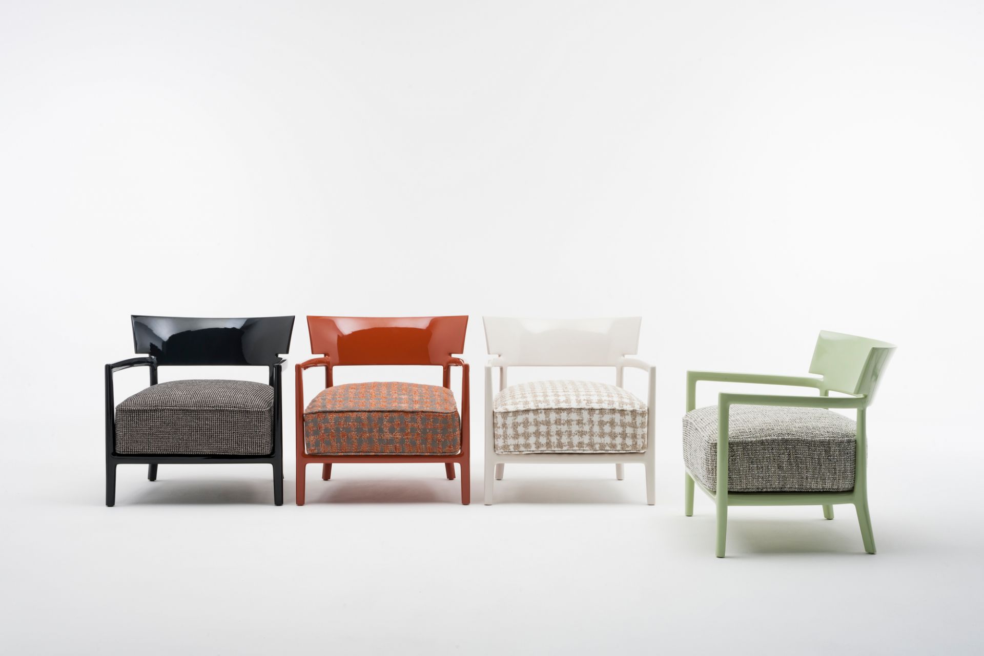 Cara Fancy Sessel Kartell Blassgruen