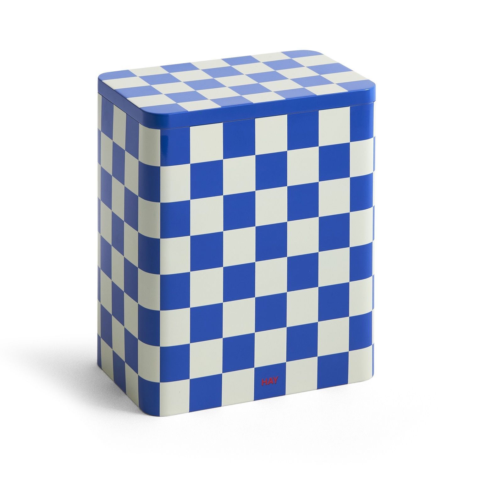 Tin Container Aufbewahrungsbox Blau Hay