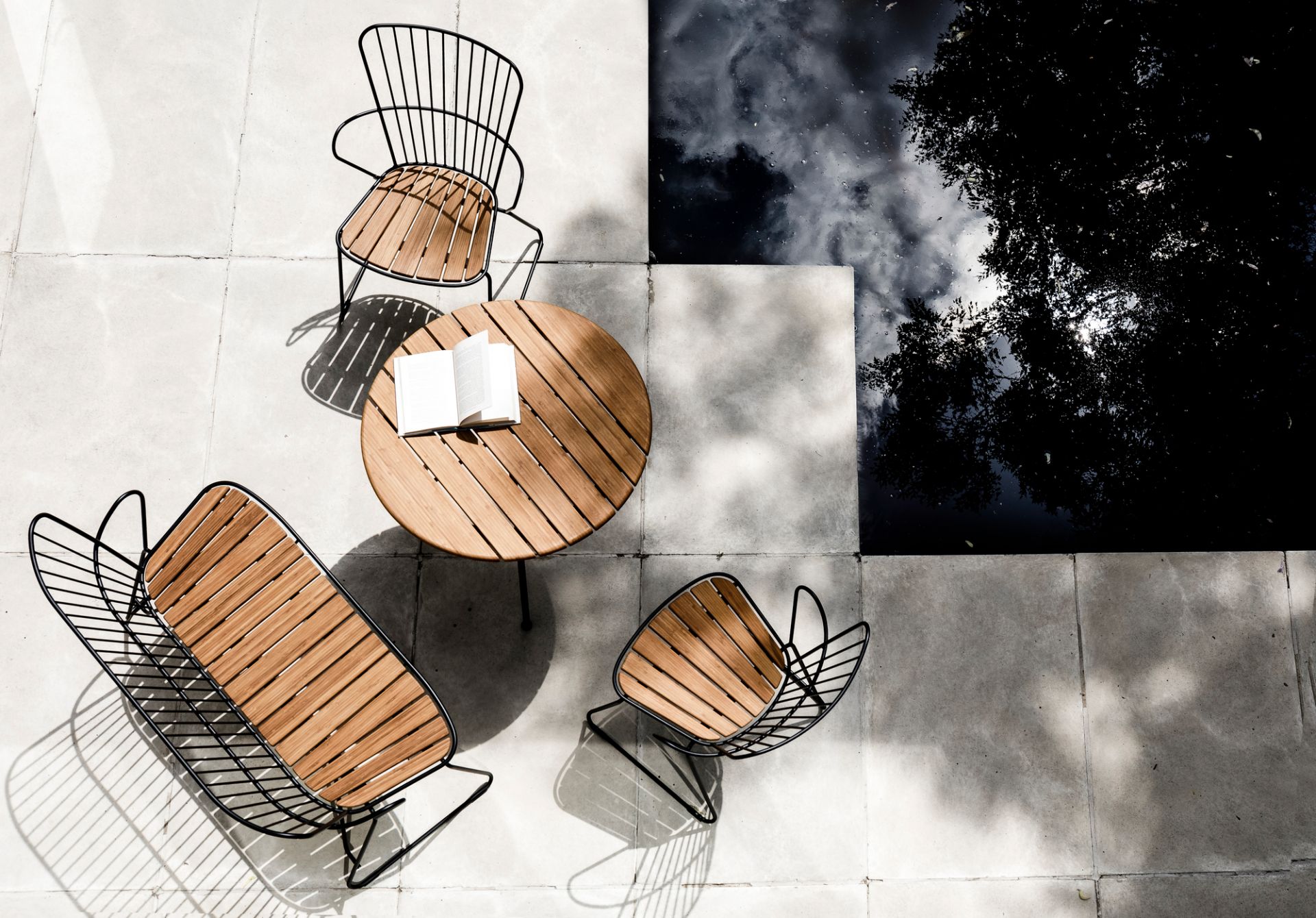 Paon Outdoor Dining Chair Stuhl Outdoor Houe Weiß