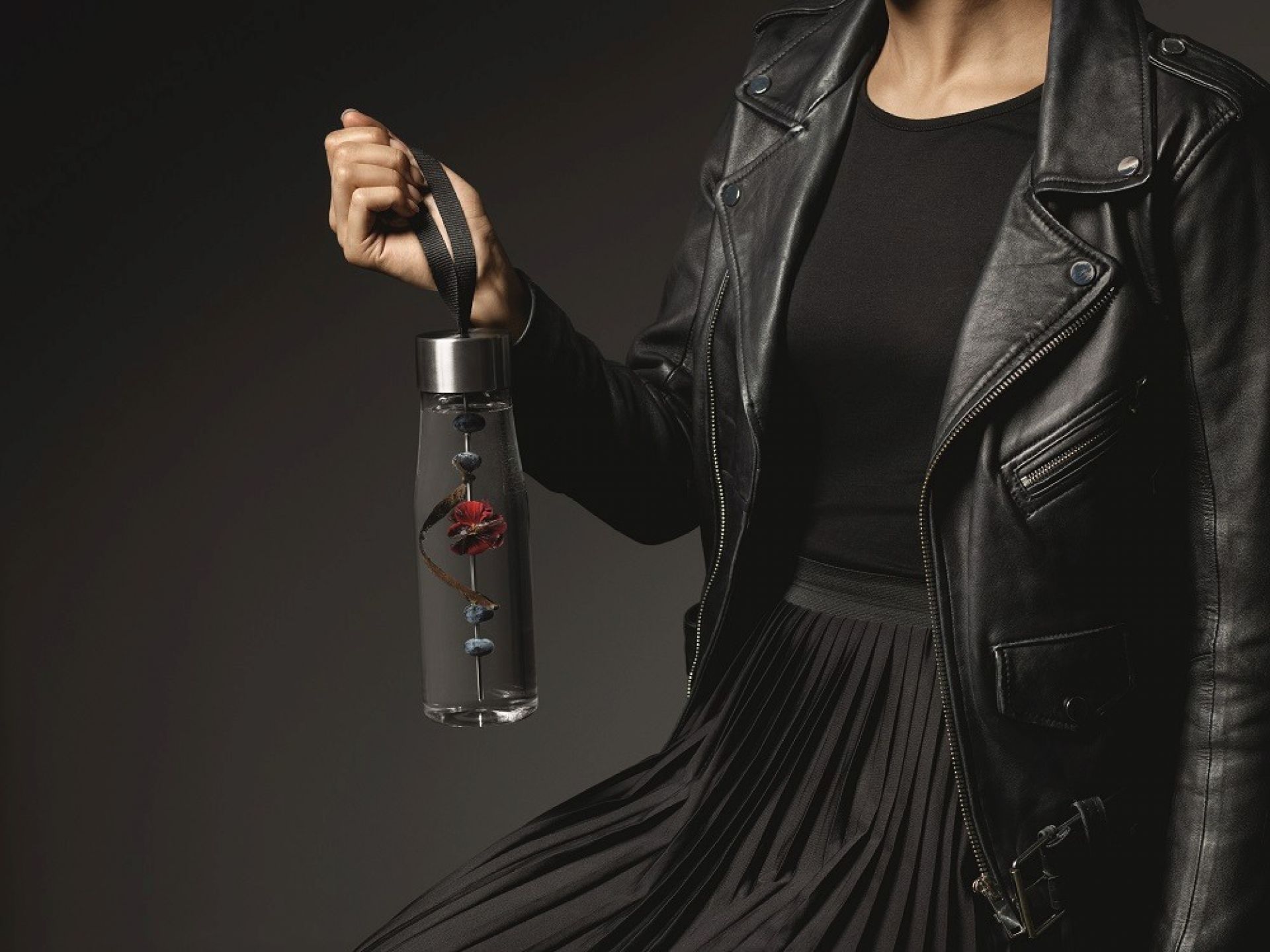 MyFlavour Drinking bottle Trinkflasche 0,75 l Schwarz Eva Solo EINZELSTÜCK