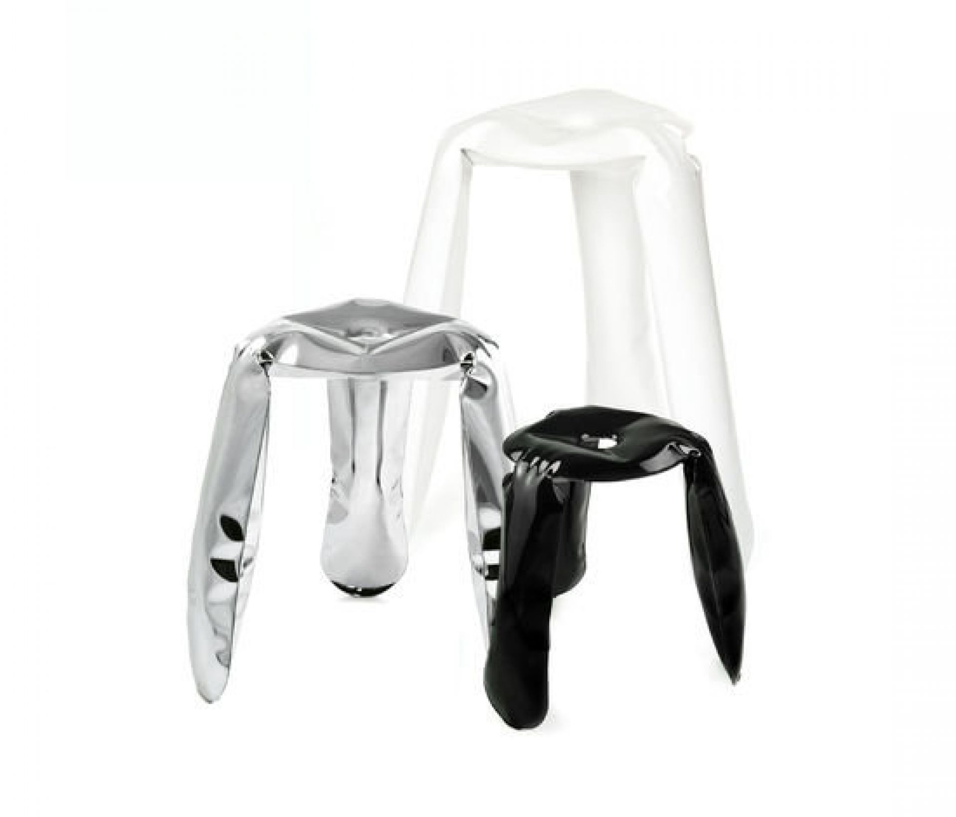 Plopp Chippensteel / Kitchen Hocker von Zieta