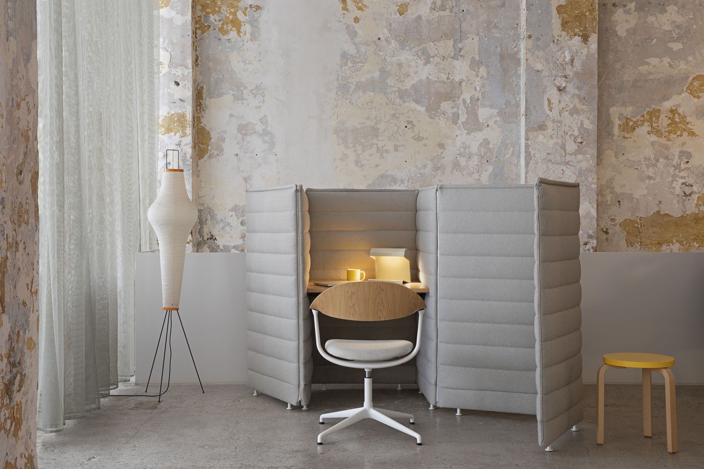 Alcove Plus Paravent 2-teilig Vitra
